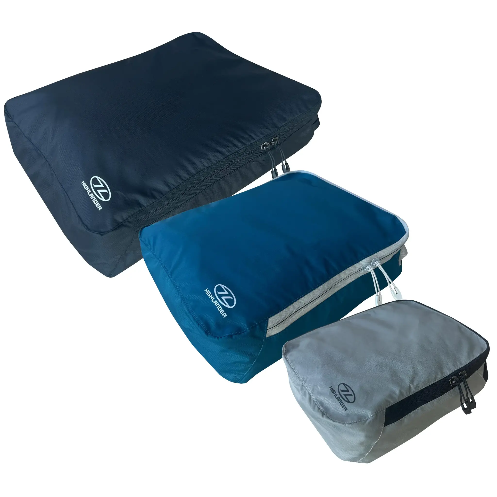 Highlander Compakta Ultralight packing cubes set van 3