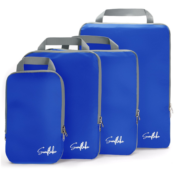 Sunflake Packing Cubes Compressie van 4 stuks