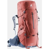 deuter Aircontact X 60+15 SL Dames Backpack Rood/Blauw