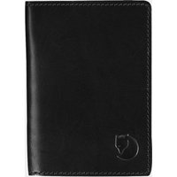 Fjällräven Leather Paspoort Hoes Zwart