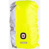 Wowow Bag Cover Aqua + Led Regenhoes Fluor/Zilver