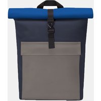 Ucon Jasper Rolltop Rugzak Marineblauw/Middengrijs