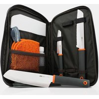GSI Outdoors Santoku Knife Set Middengrijs/Oranje
