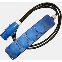 Crusader Quatro-unit 1.5 Meter Verlengkabel, Stroomkabel Camping Geen Kleur