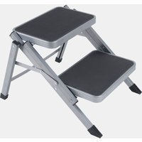 Bo-Camp Opstapje 59x50x40 cm Middengrijs/Zwart