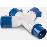 Kampa 3-Way Distribution Adaptor Wit/Blauw