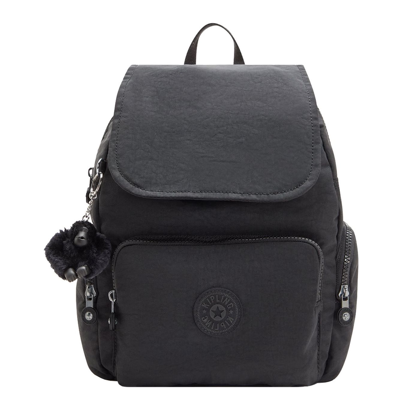 Kipling City Zip S black noir rugzak