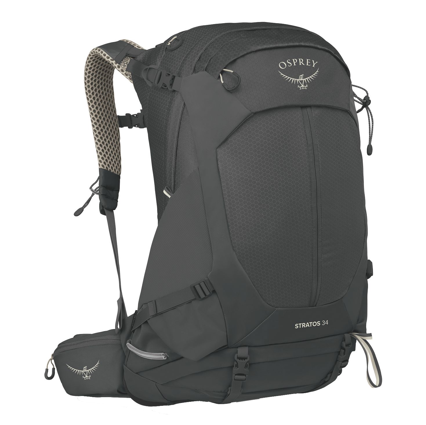 Osprey Stratos 34 raven black backpack