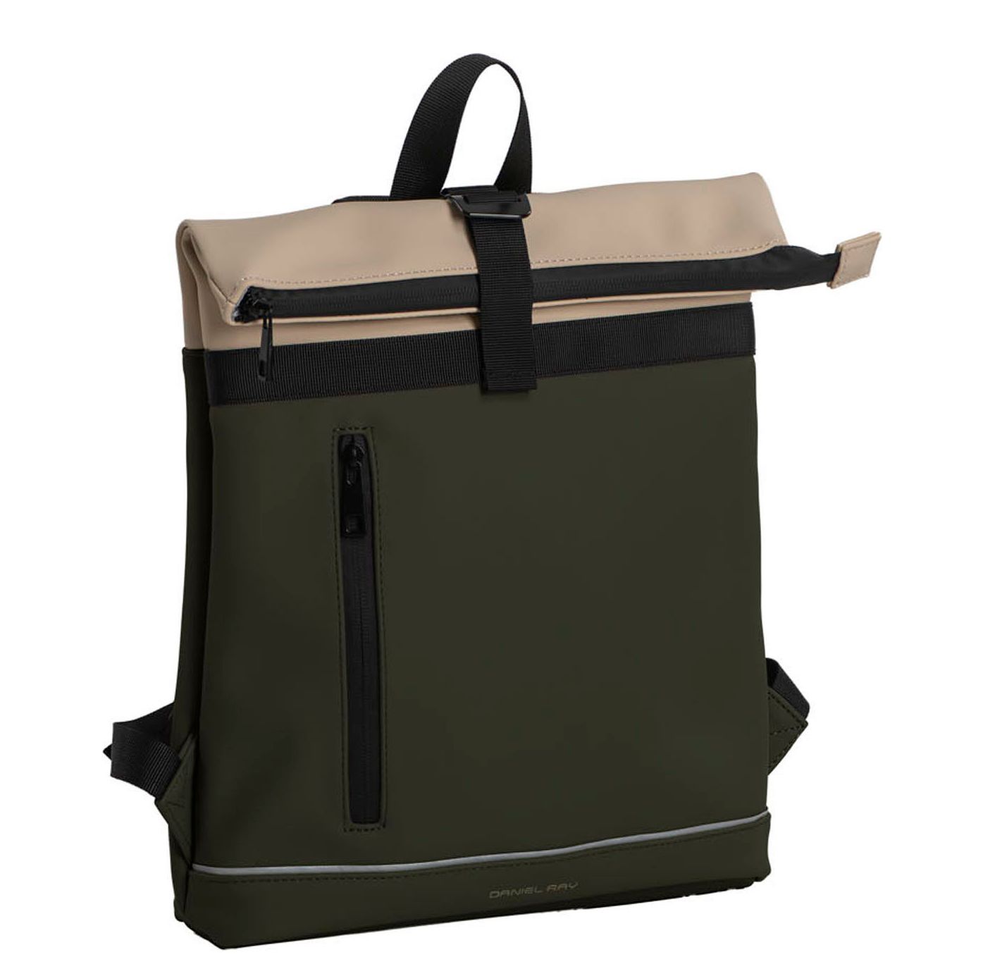 Daniel Ray Seattle Waterproof Rolltop Backpack moss green