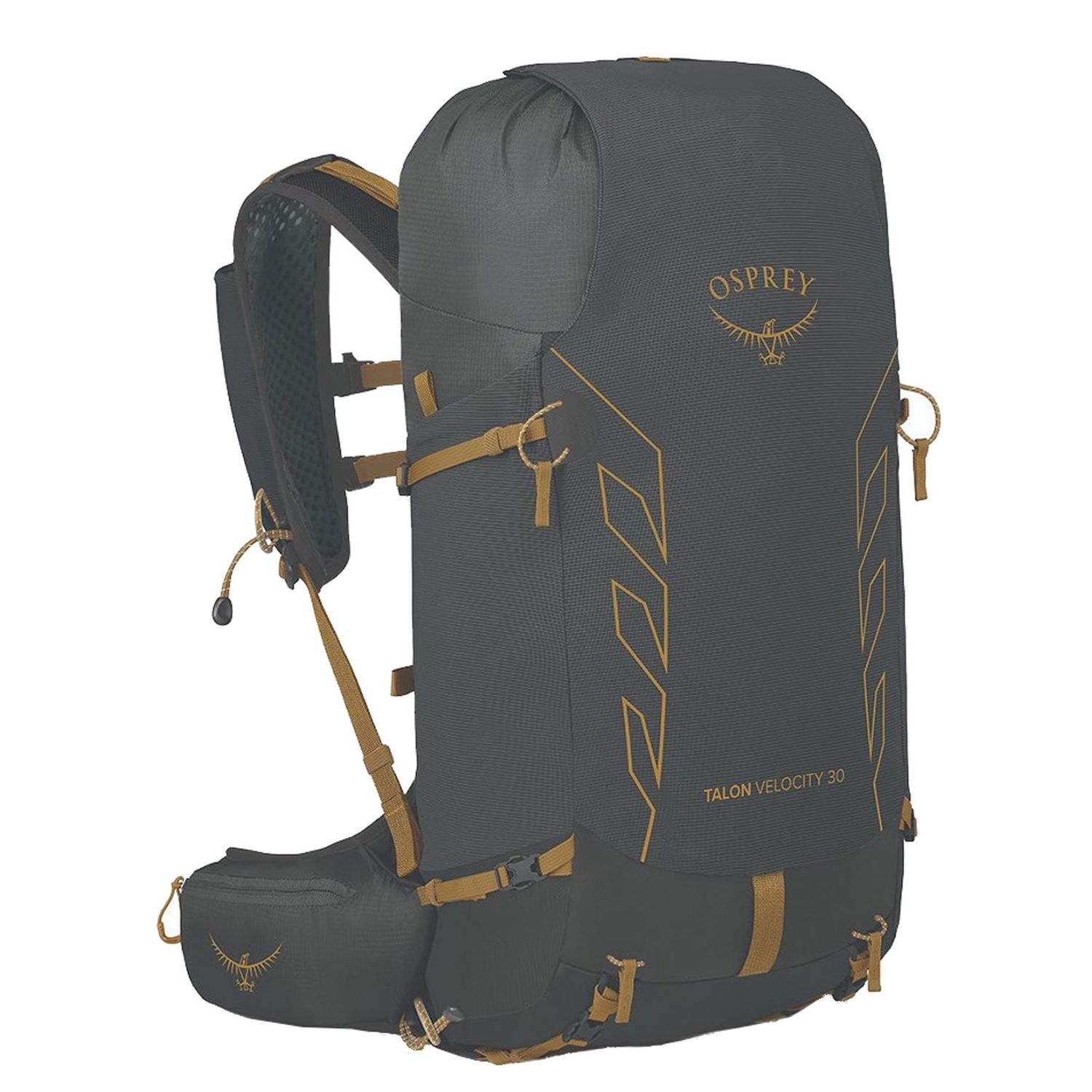 Osprey Talon Velocity 30 S/M dark charcoal/tumbleweed yellow backpack