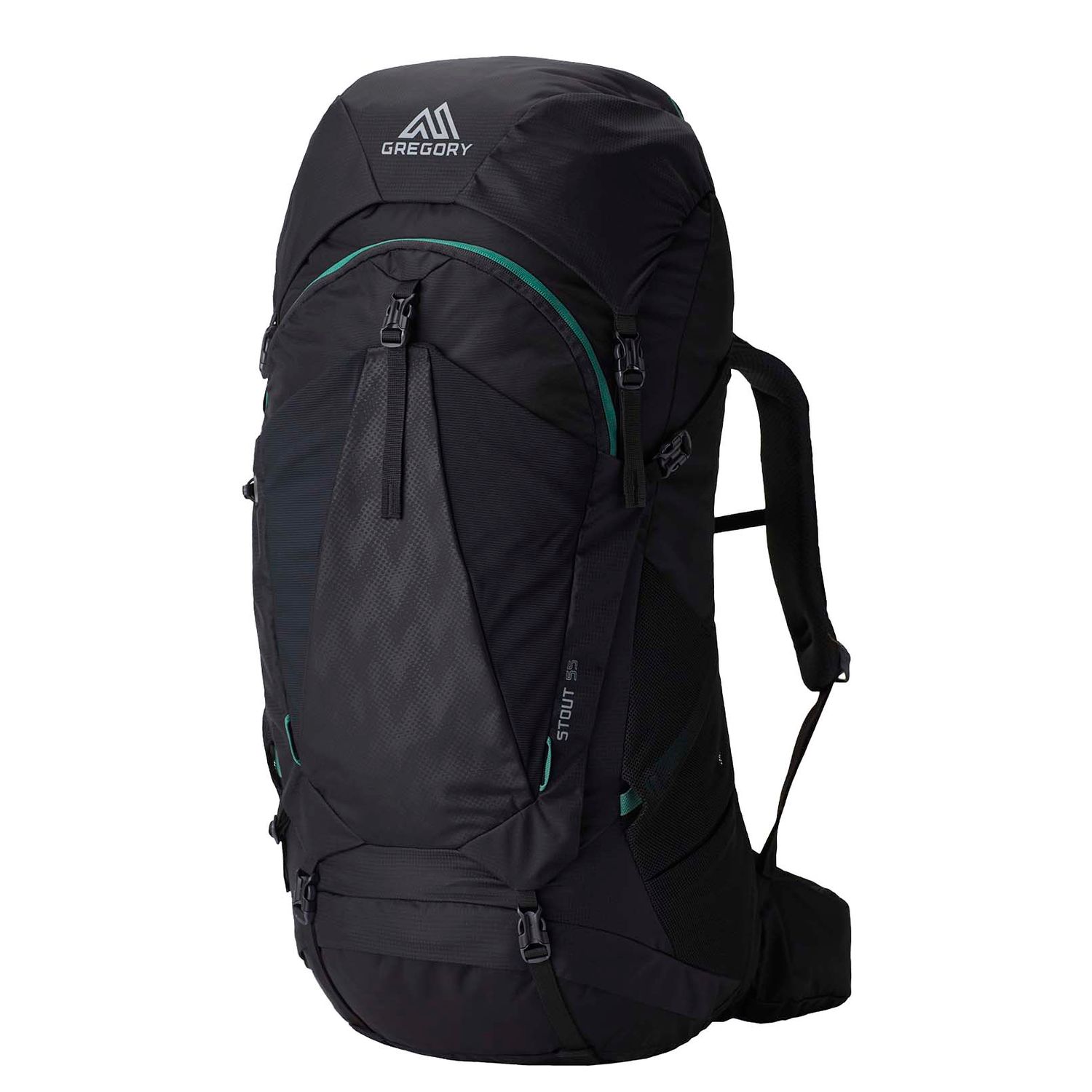Gregory Stout Heren Trekkingrugzak - 55 liter - forest black backpack