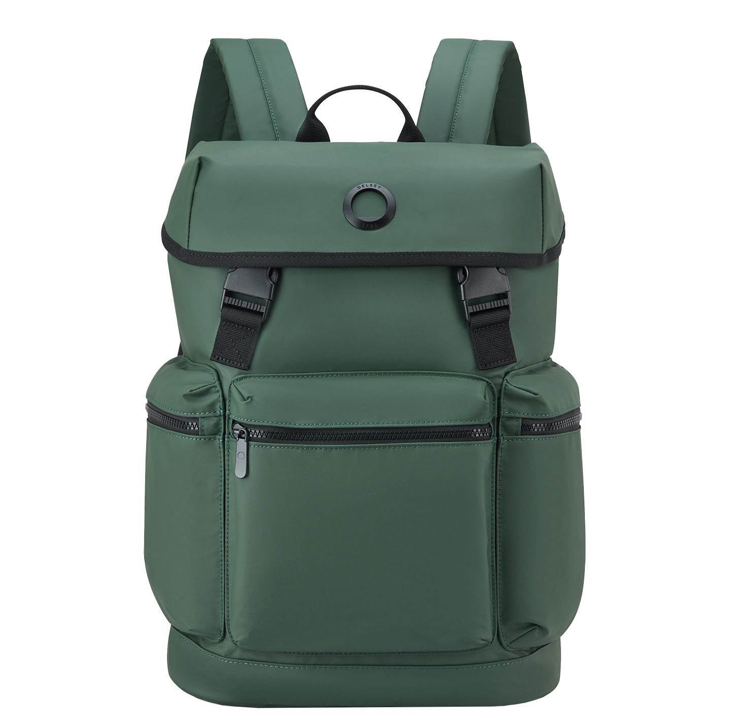 Delsey Element 2.0 Dagrugzak - met klepsluiting - groen
