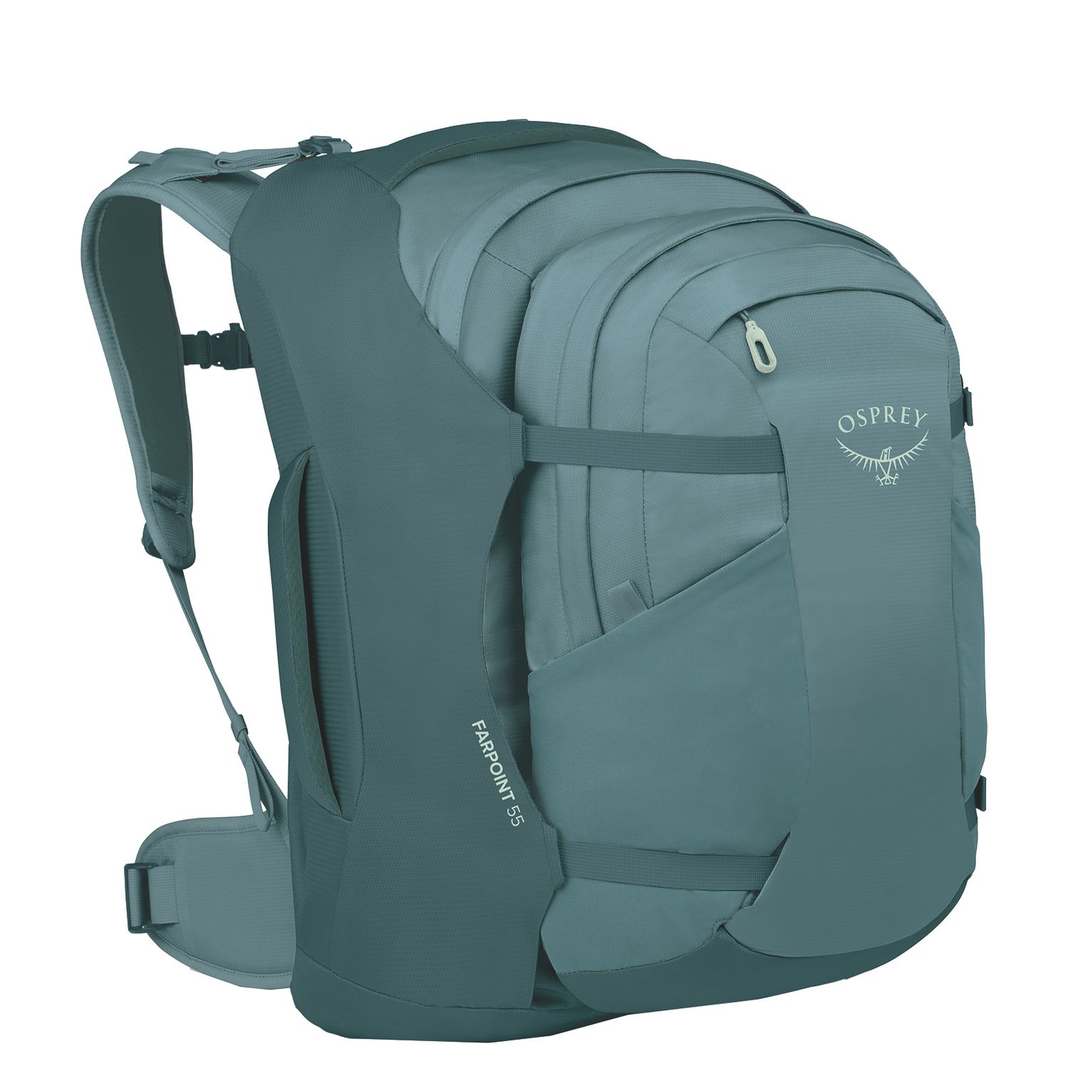 Osprey Farpoint 55 cascade blue-torrent blue rugzak