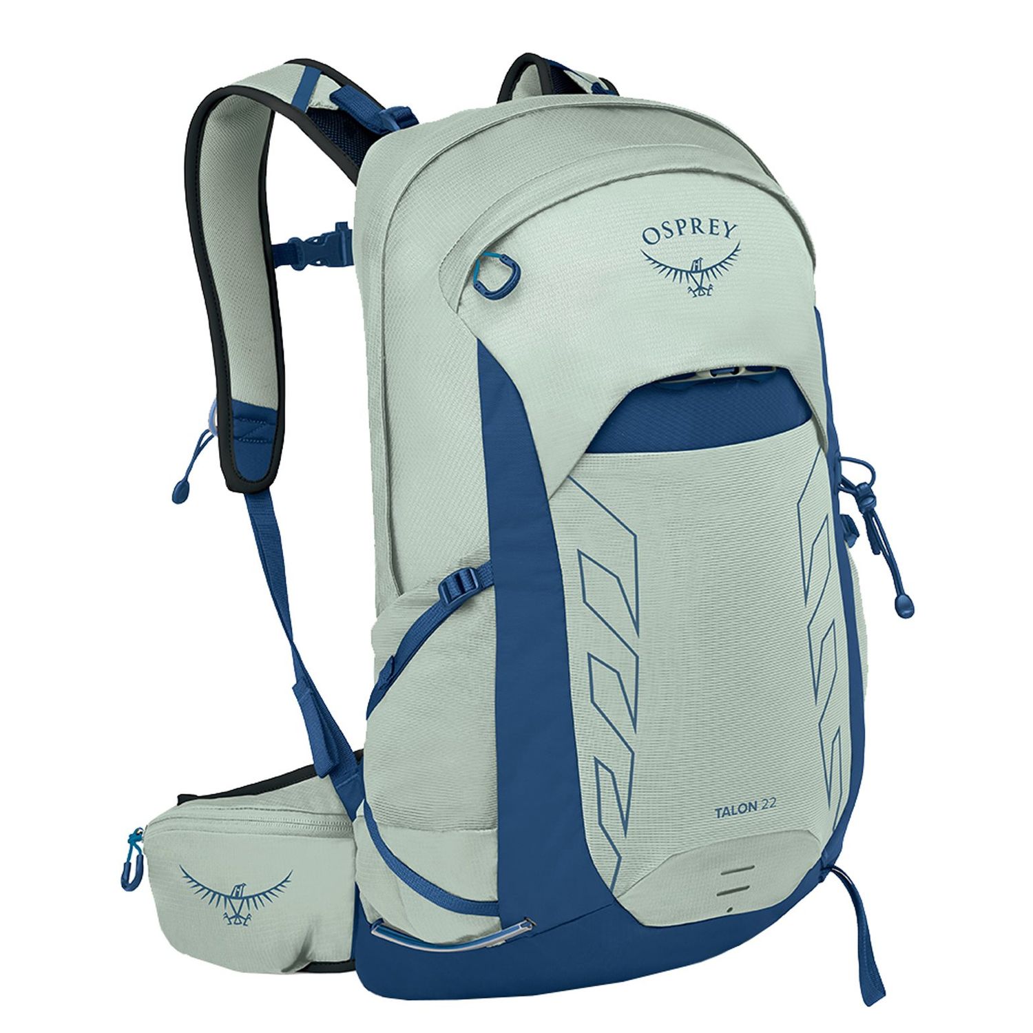 Osprey Talon 22 frosty mint green-night shift rugzak