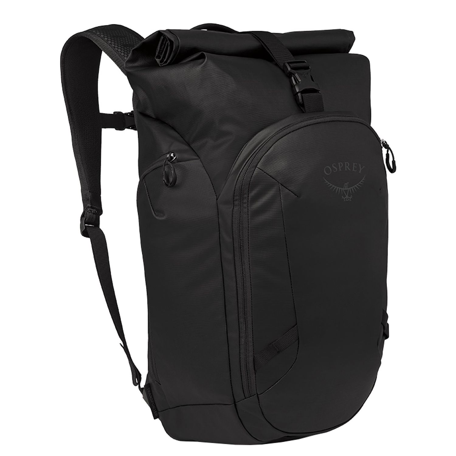 Osprey Transporter Roll Top Pack raven black-black rugzak