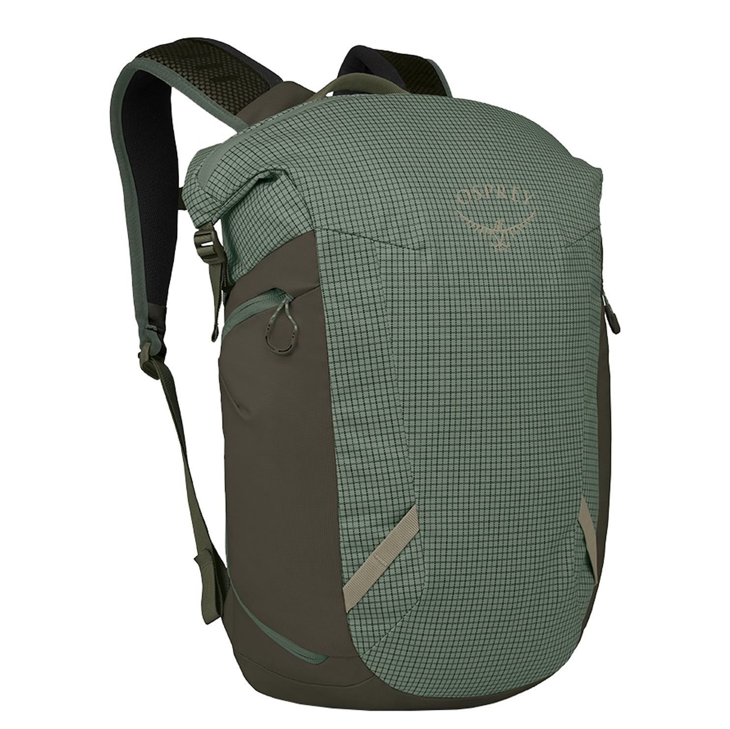 Osprey Transporter Zinch pine leaf-earl grey rugzak