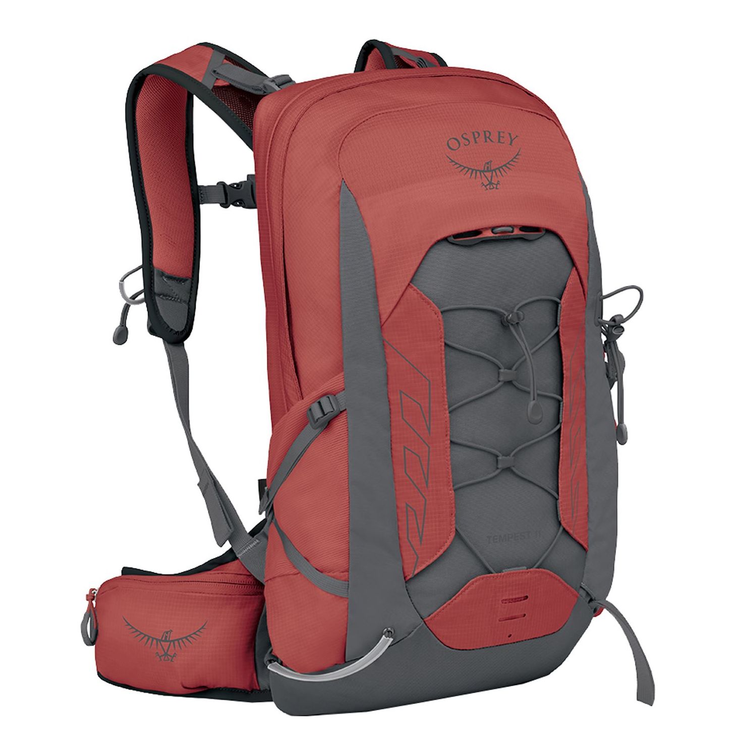 Osprey Tempest 11 red pampass-coal grey rugzak