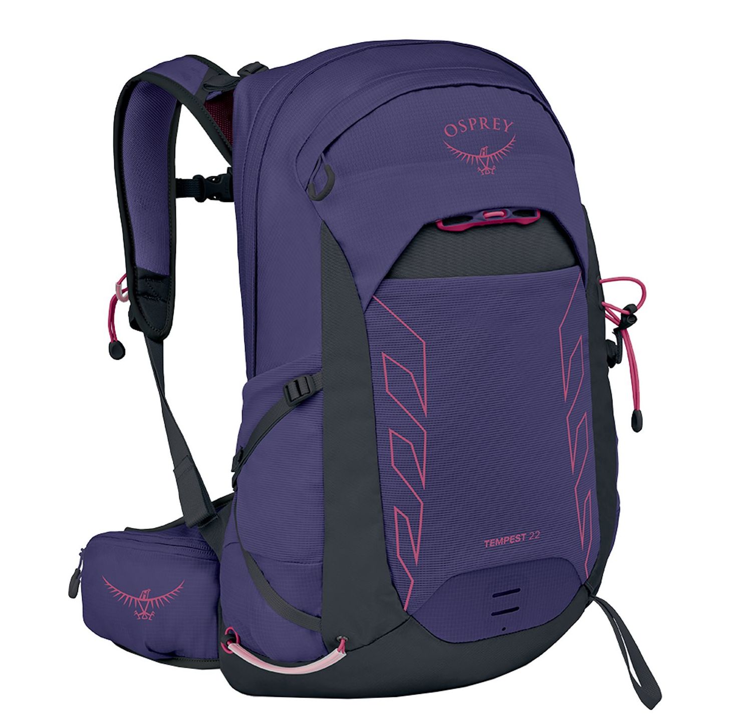Osprey Tempest 22 deep fig-hotspot pink rugzak
