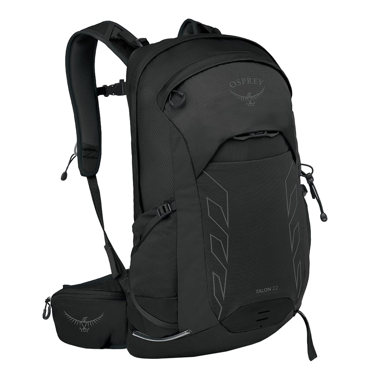 Osprey Talon 22 black-coal grey rugzak