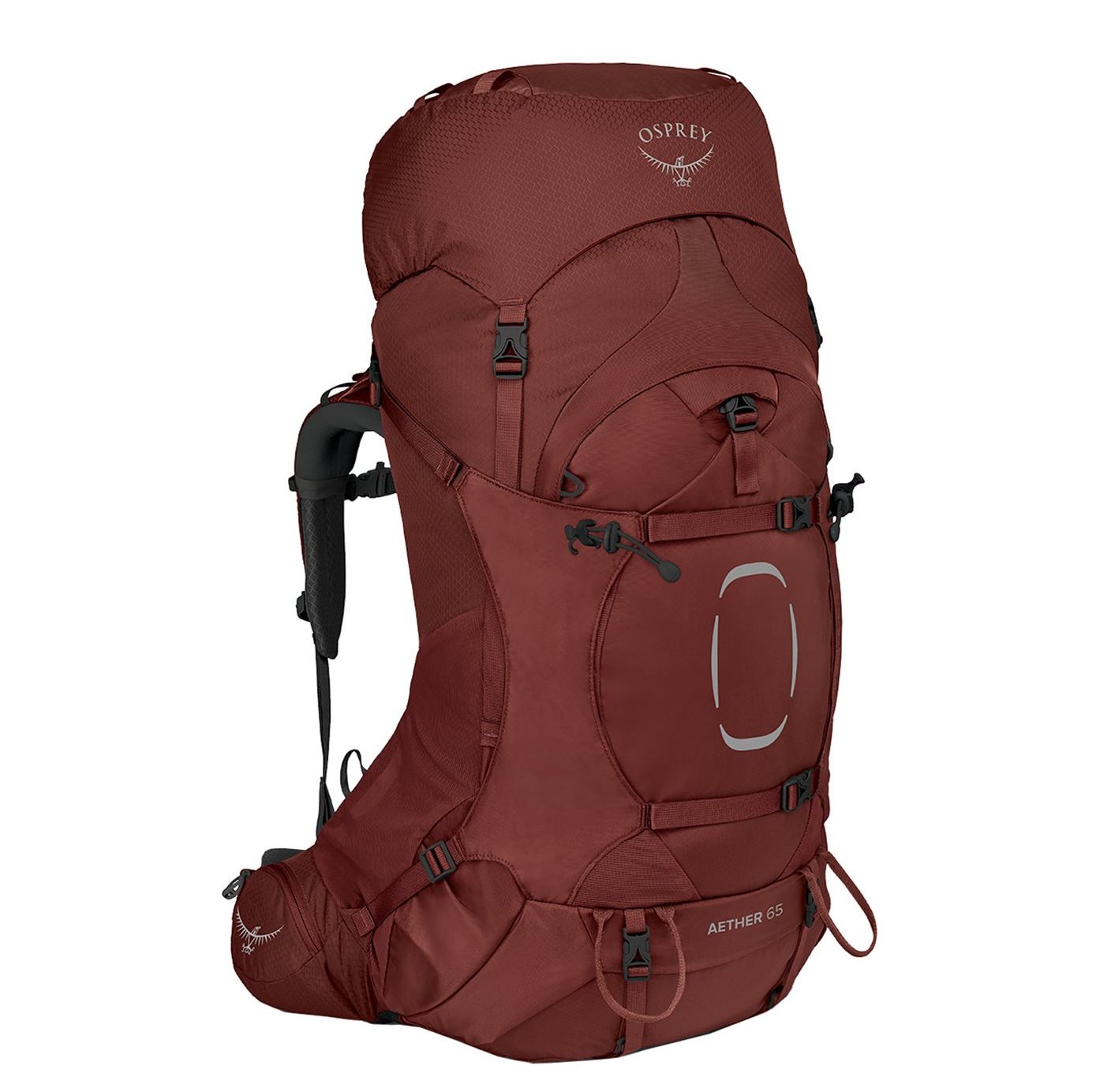 Osprey Aether 65 S-M acorn red backpack