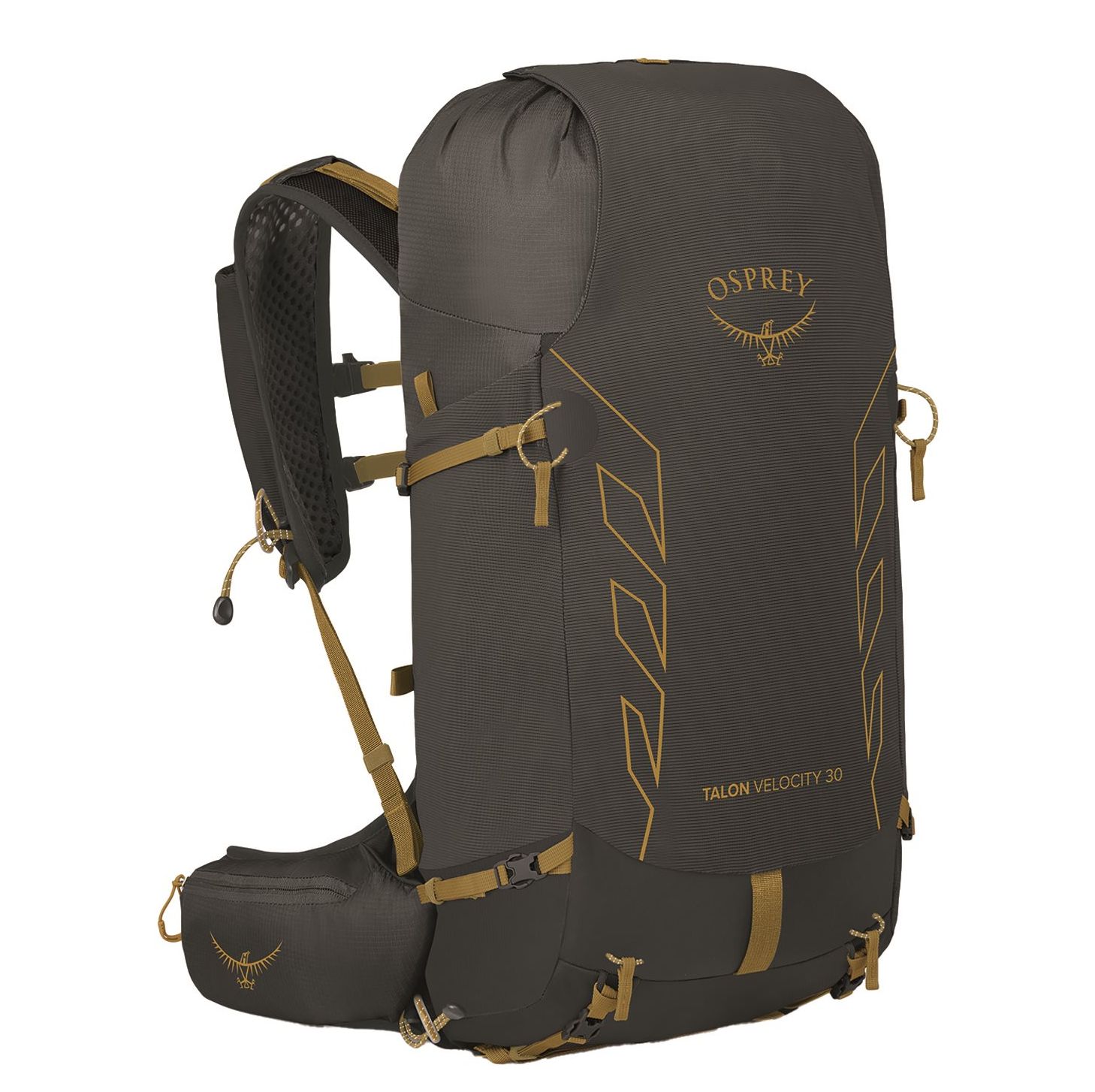 Osprey Talon Velocity 30 L/XL dark charcoal/tumbleweed yellow backpack