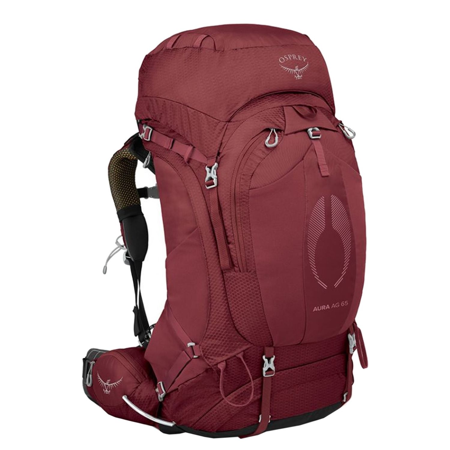Osprey Aura AG 65 WXS/S berry sorbet red backpack