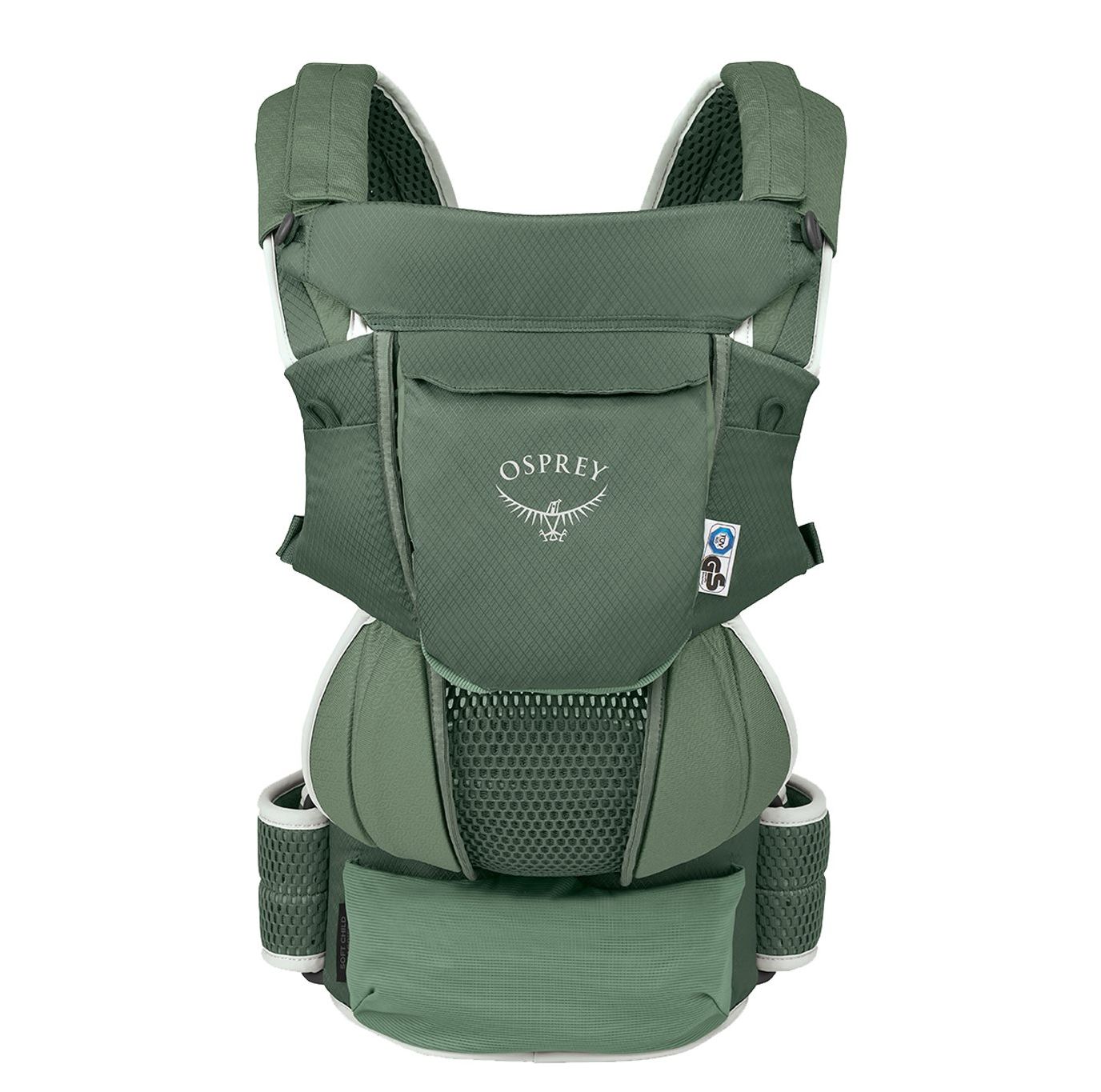 Osprey Poco Soft Child Carrier koseret green rugzak