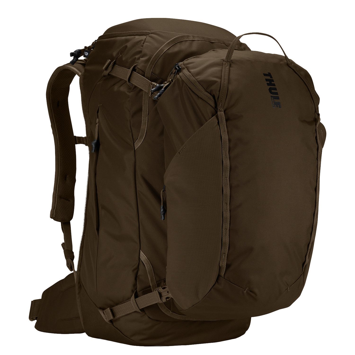 Thule Landmark Travel Pack 70L deep khaki backpack