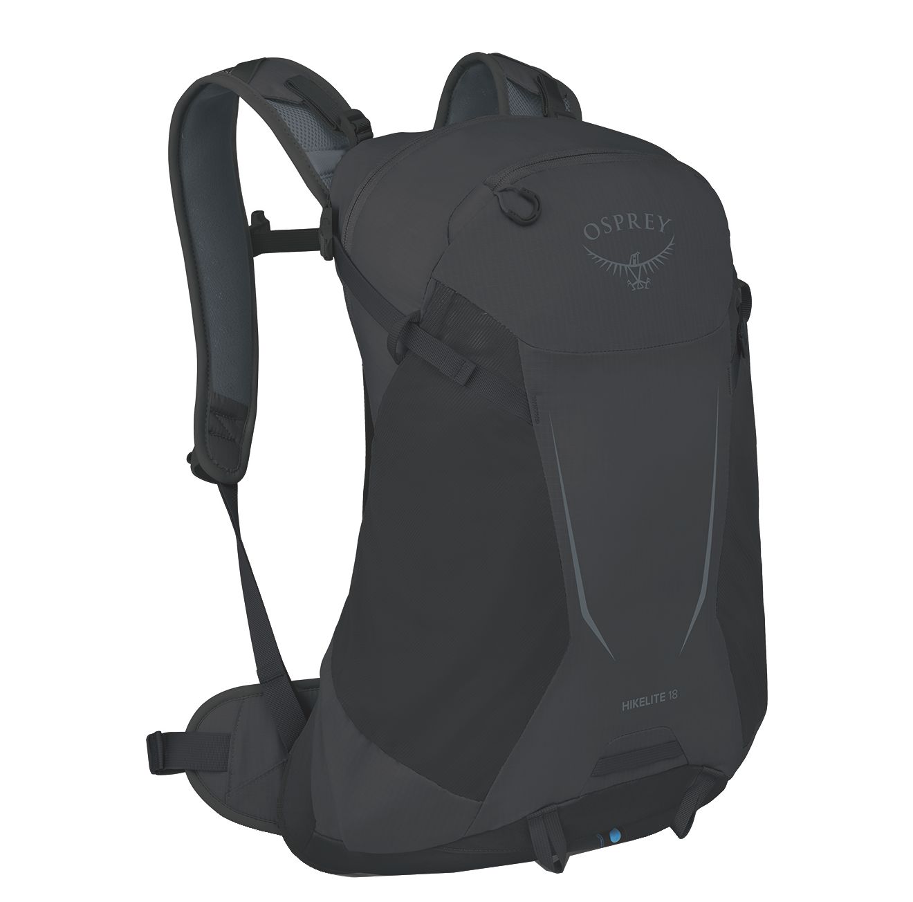 Osprey Hikelite 18 raven black rugzak