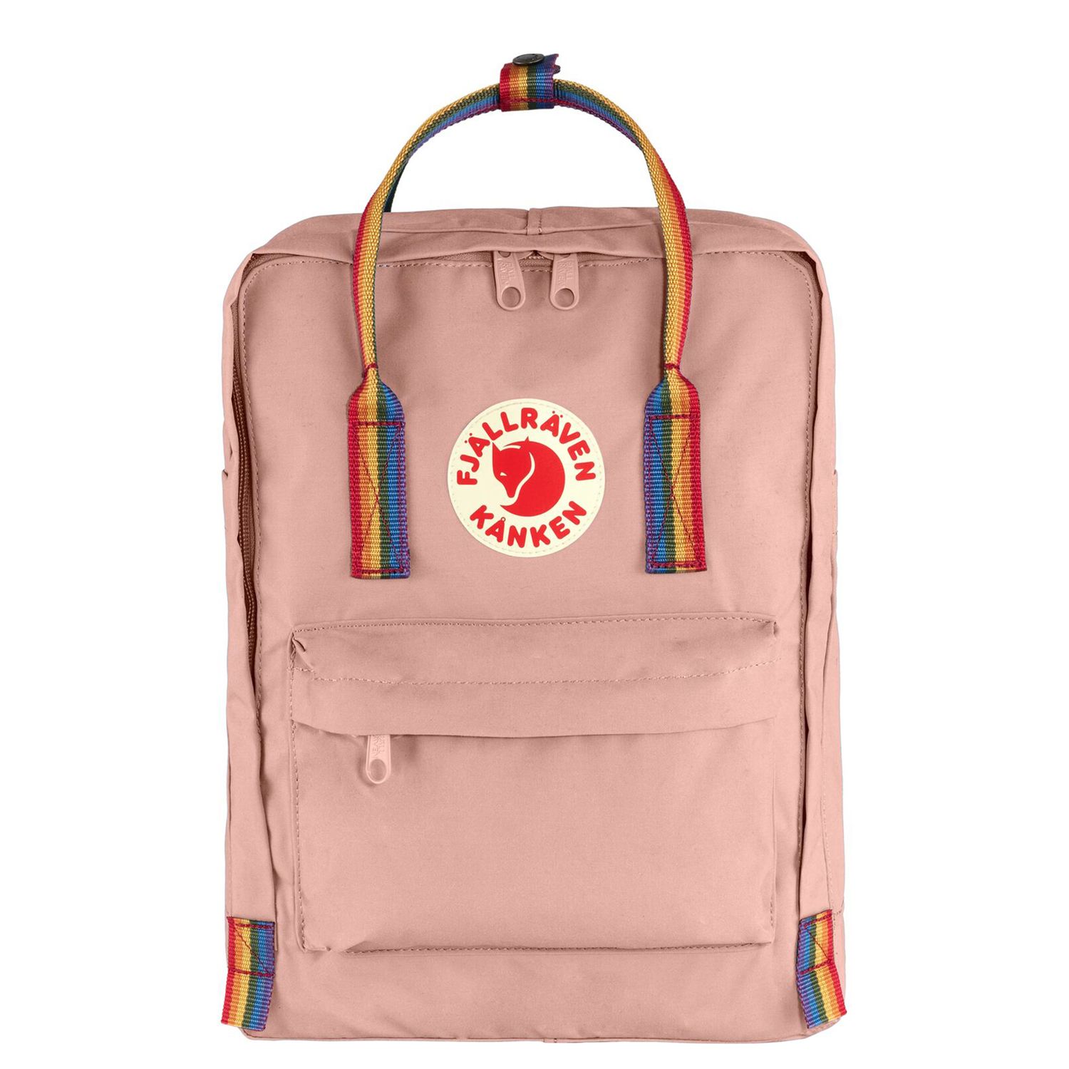 Fjallraven Kanken Rainbow chalk rose-rainbow rugzak