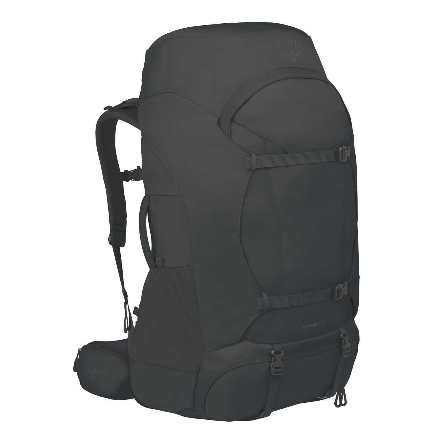 Osprey Farpoint Trek 70 black backpack