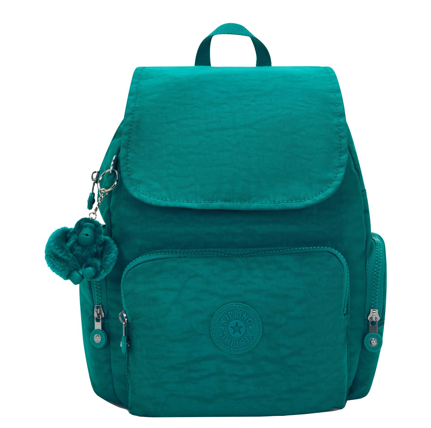 Kipling City Zip S outspoken green rugzak