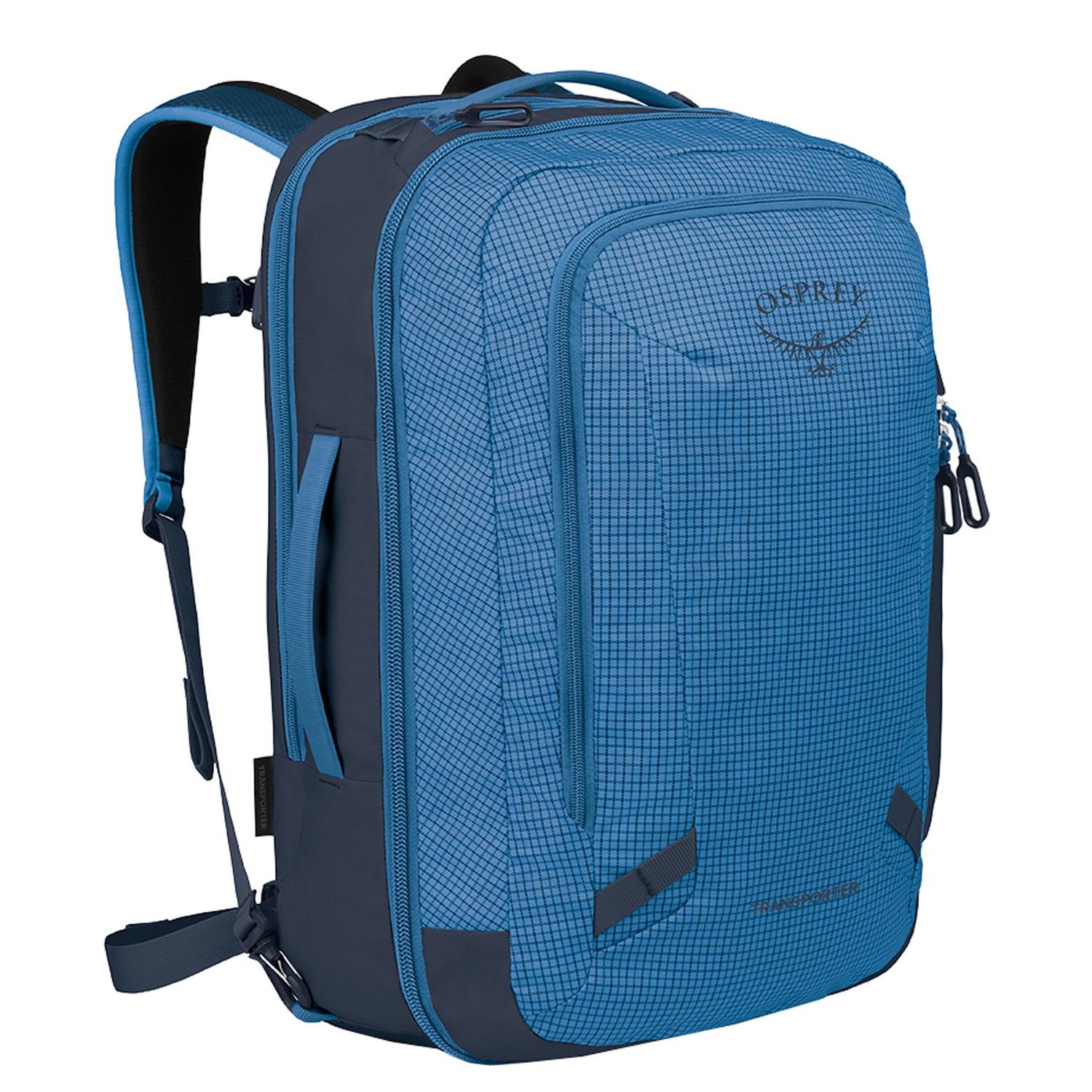 Osprey Transporter Carry On Bag 44 blue flame-scoria blue rugzak