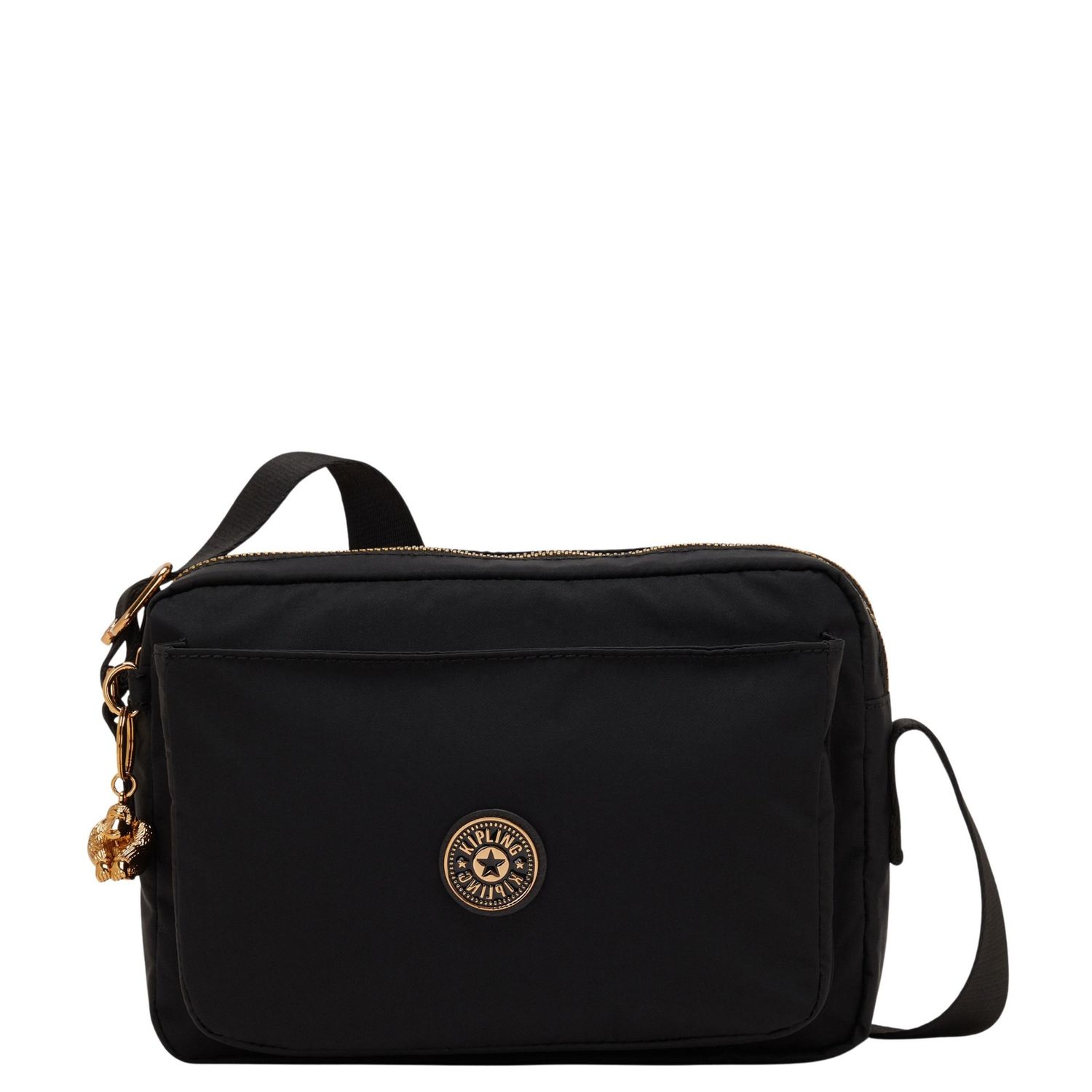 Kipling Abanu M Crossbody Schoudertas blush gold black rugzak