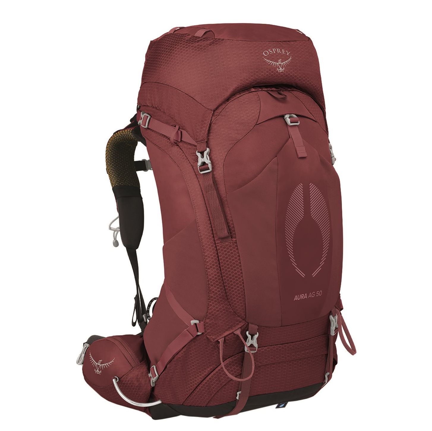 Osprey Aura AG 50 WM/L berry sorbet red backpack