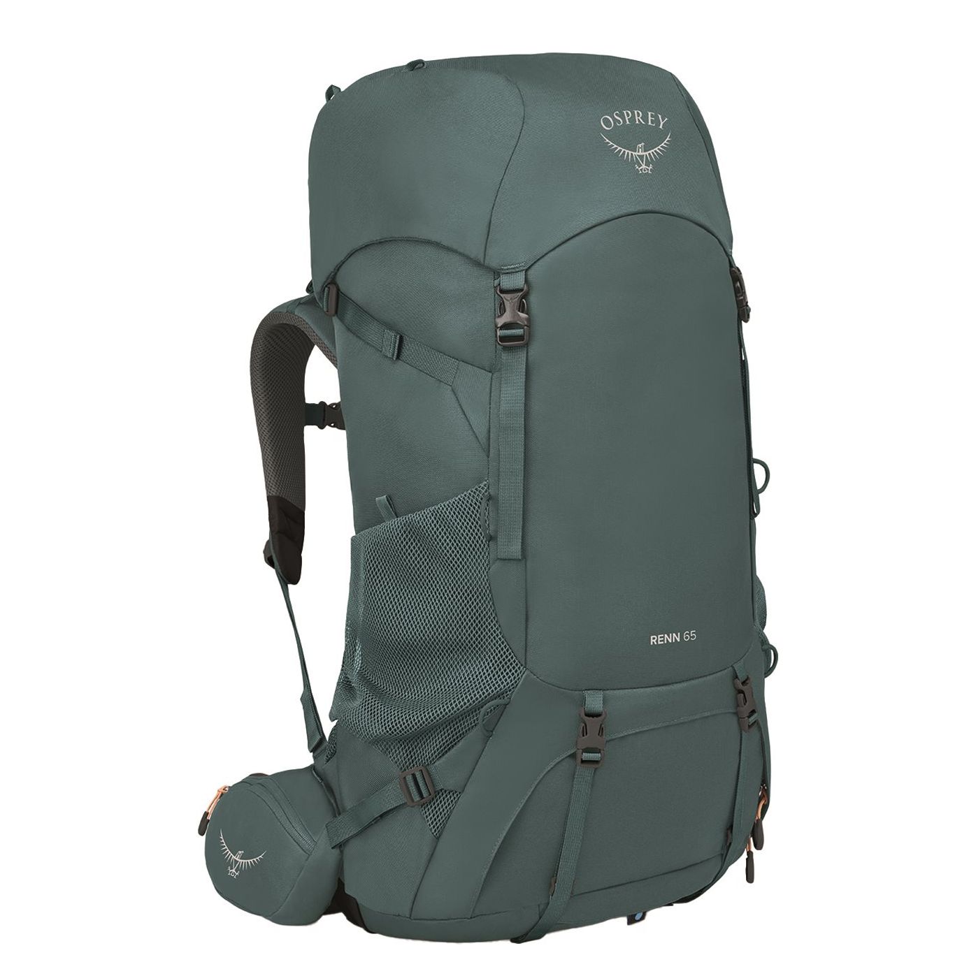 Osprey Renn 65 cascade blue/melon orange backpack