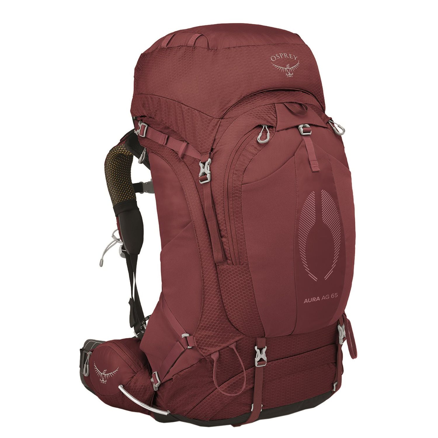 Osprey Aura AG 65 WM/L berry sorbet red backpack