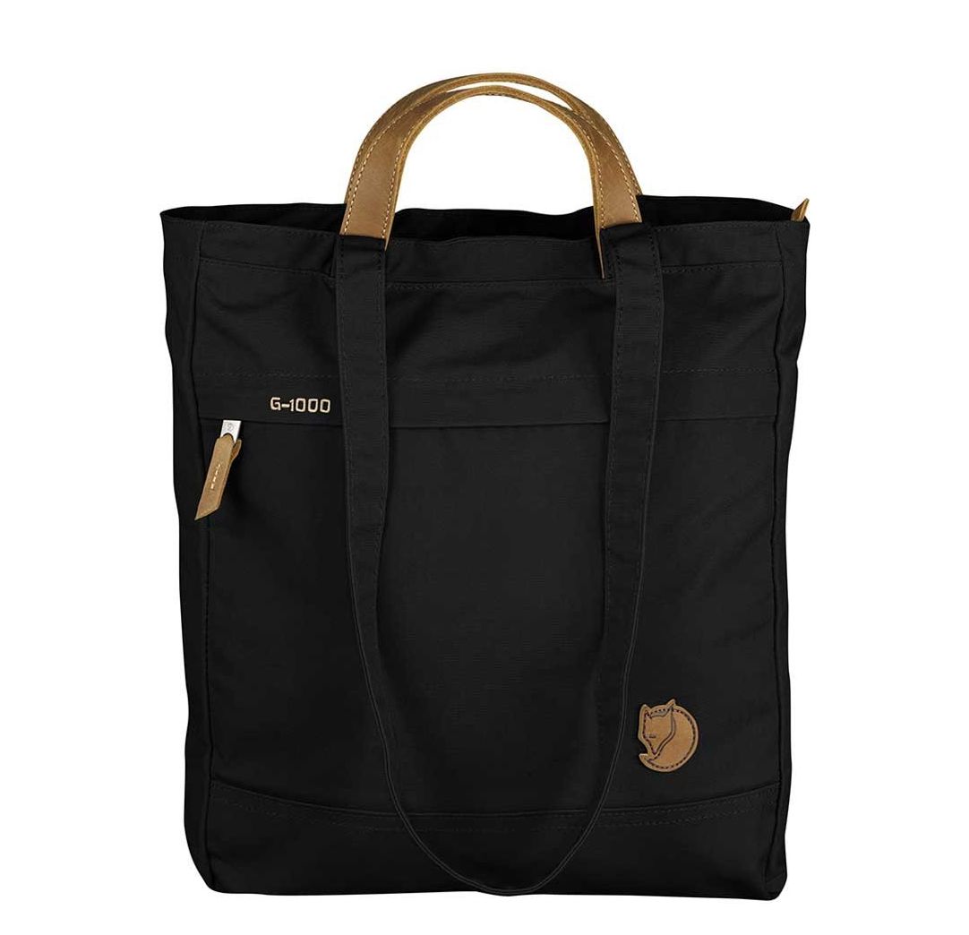 Fjallraven tote bagpack No. 1 Shopper black rugzak