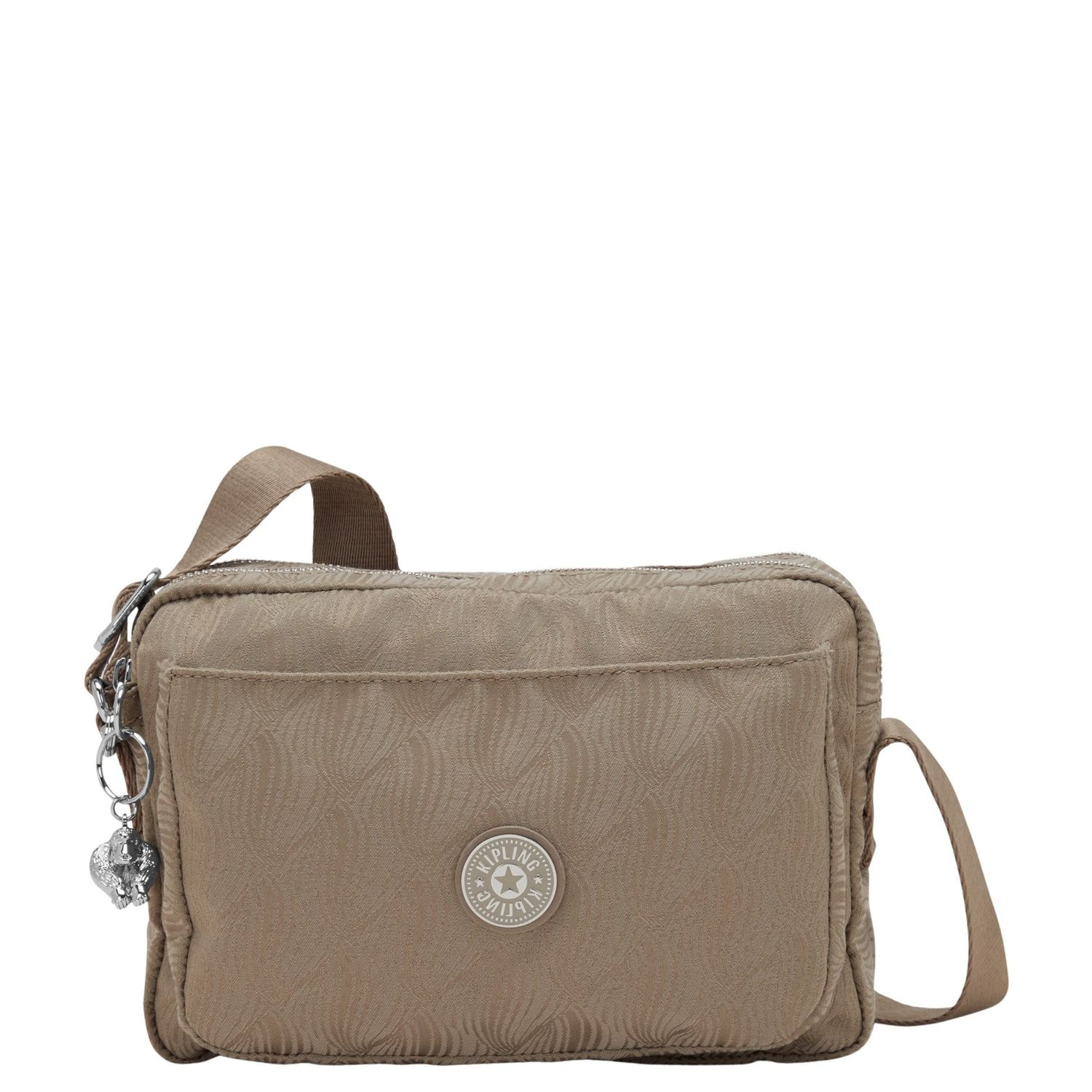 Kipling Abanu M Crossbody Schoudertas diamond wave jacquard rugzak