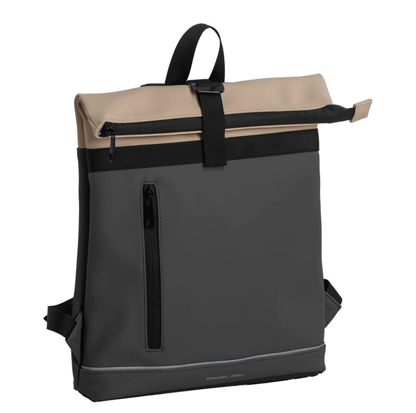 Daniel Ray Seattle Waterproof Rolltop Backpack dark grey