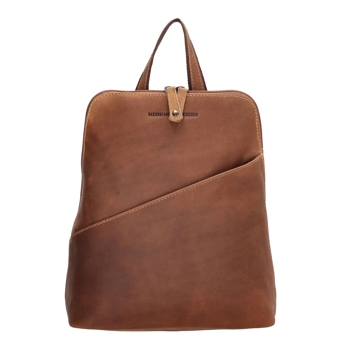 Hide & Stitches Japura Backpack Small cognac